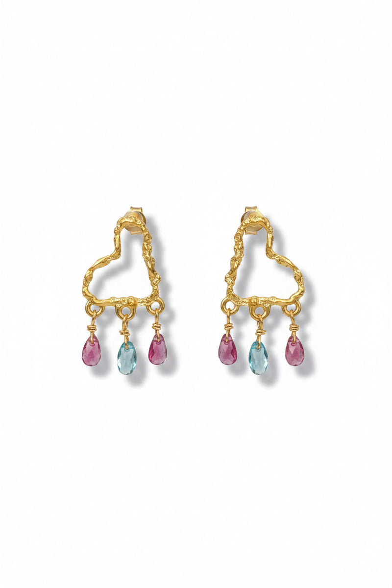 Trés Petit Vide Gold Zircon