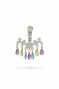Crescent in Rhodium