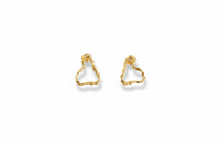 Vide Stud in Gold