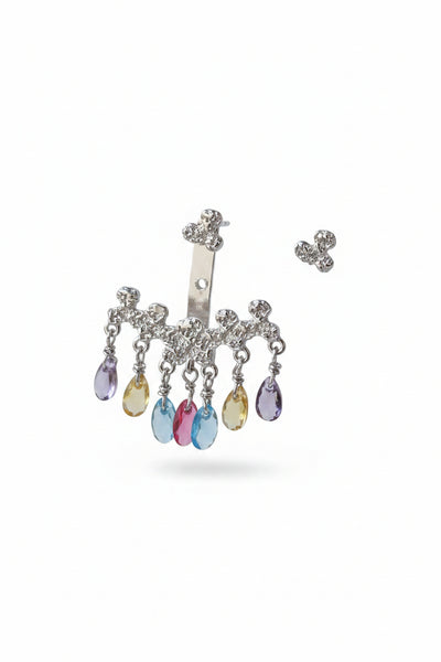 Crescent in Rhodium