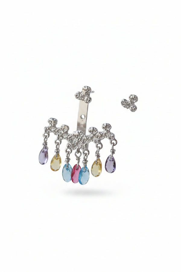 Crescent in Rhodium