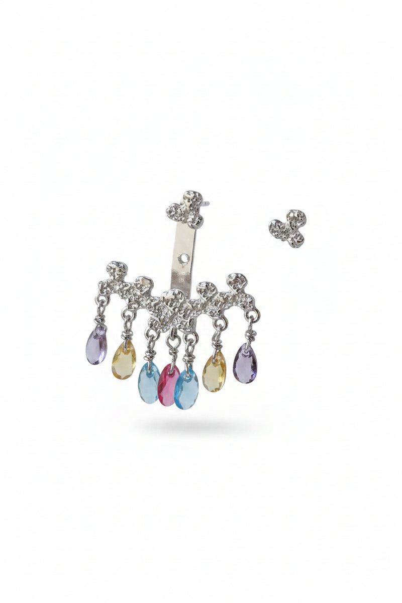 Crescent in Rhodium